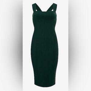 NWT Express Body Con Cross Back Dress